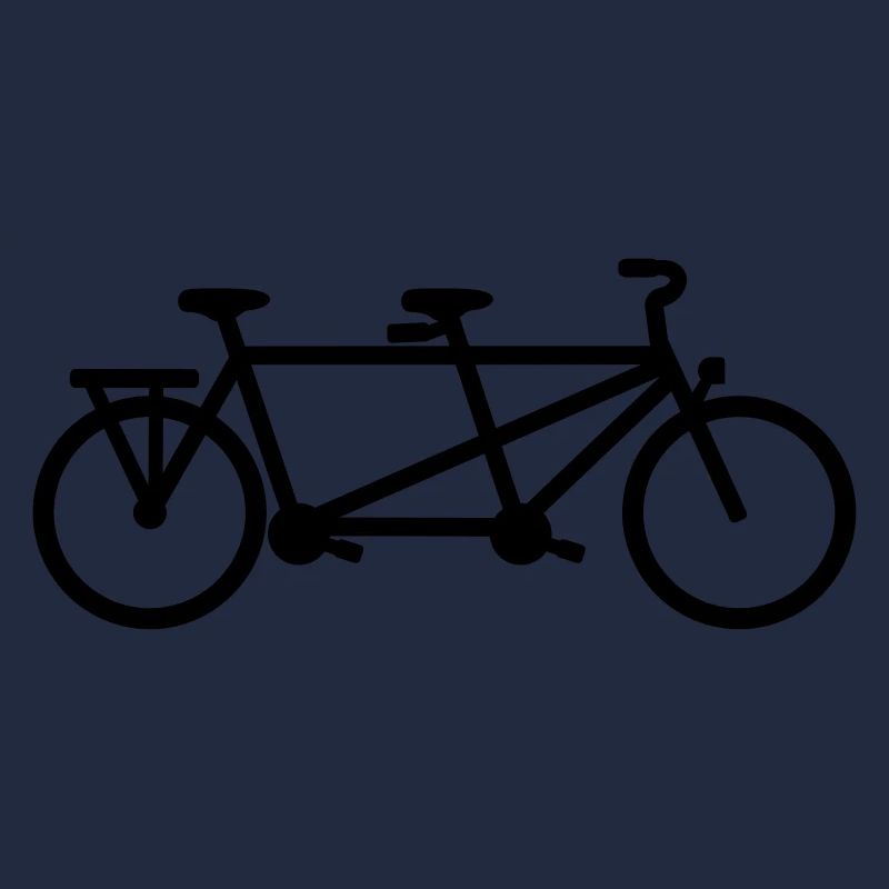Tandem Bicyclette vélo