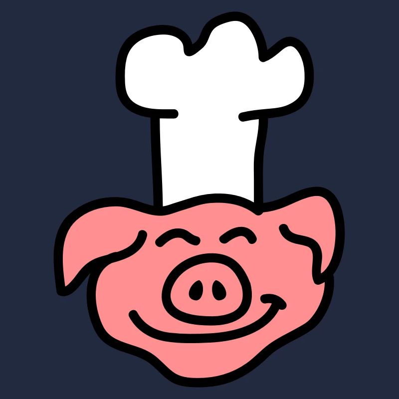 Pig Chef Head