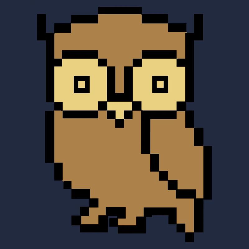 Couleur du pixel hibou