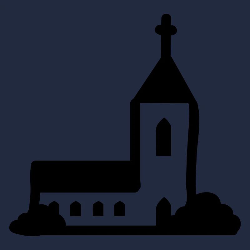 Kirche - line