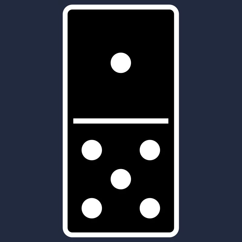 DOMINO STONE 1: 5 - VARIABLE COLOR - VECTOR DESIGN!