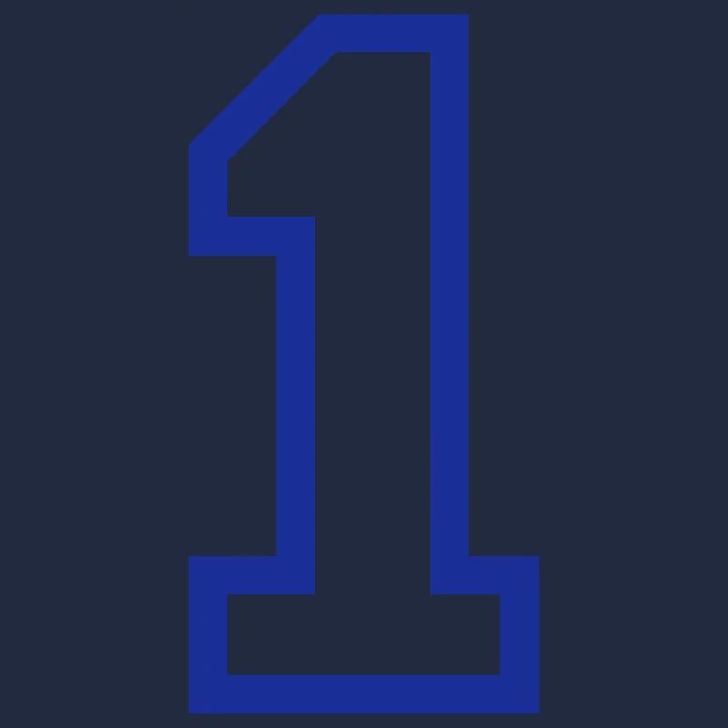 THE NUMBER 1-ONE