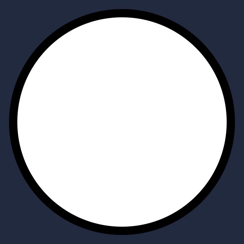 Circle Symbol Blank