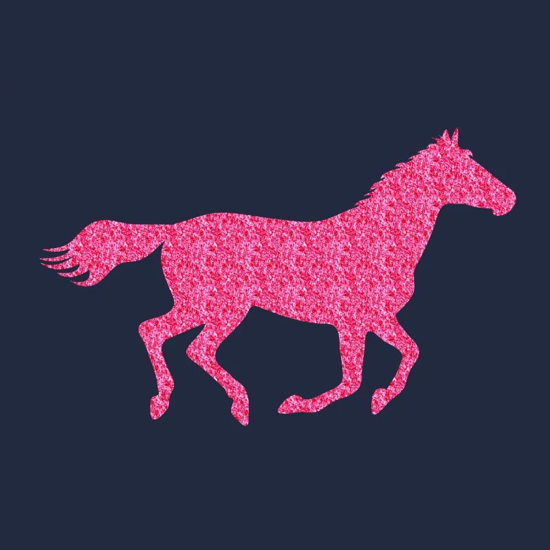 Glitzer Pferd