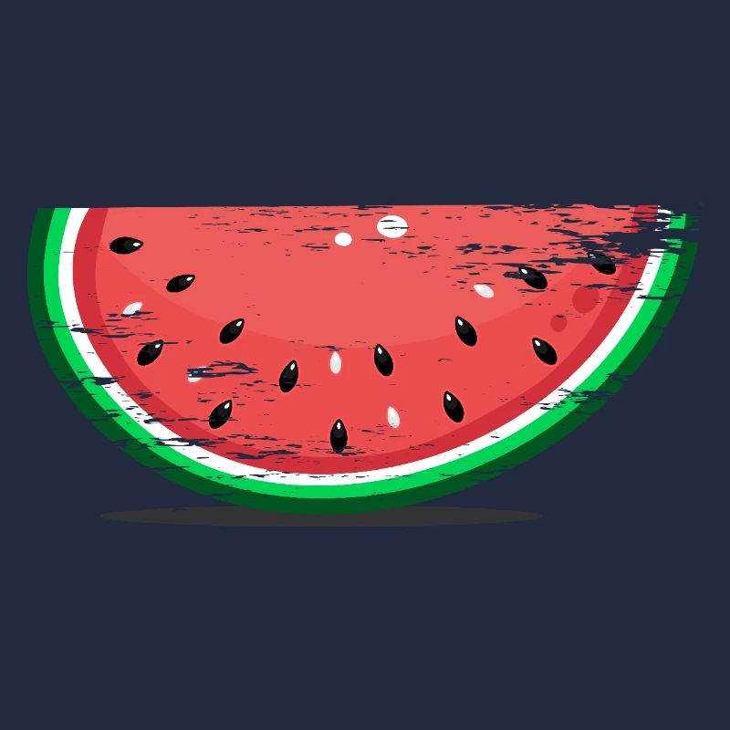 Tranche de conception de pastèque utilisée