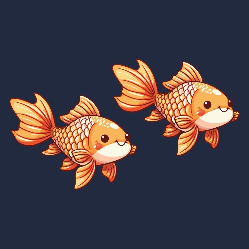 Goldfische Comic