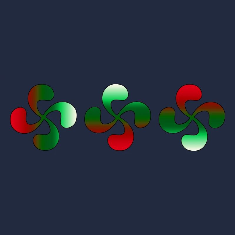 Croix Basque Lauburu