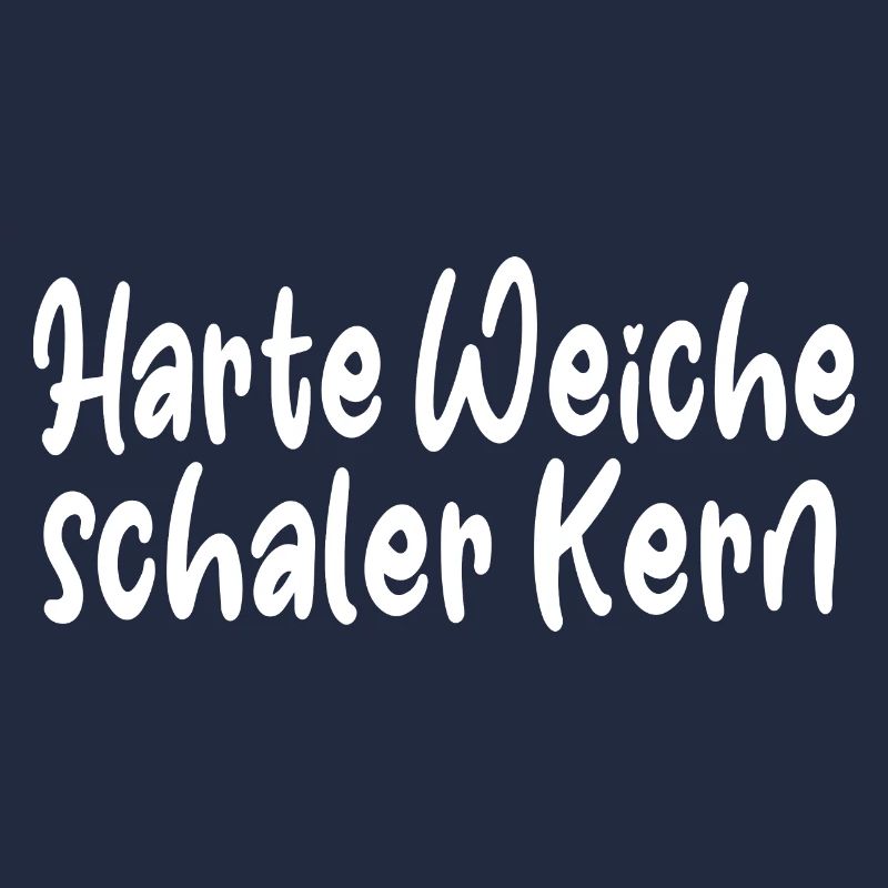 Harte Weiche Schaler Kern