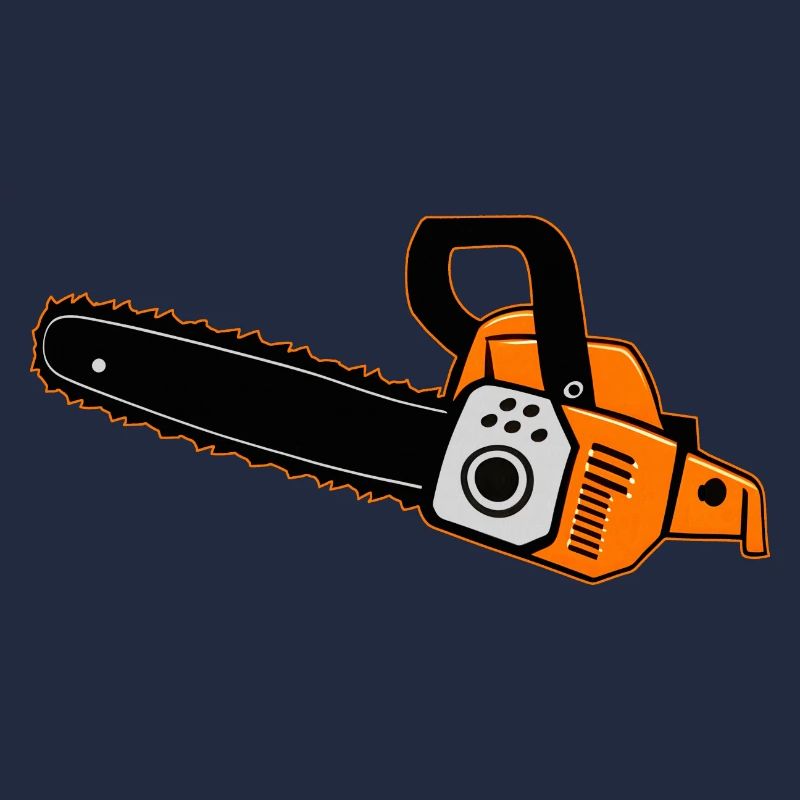 Tronçonneuse ORANGE