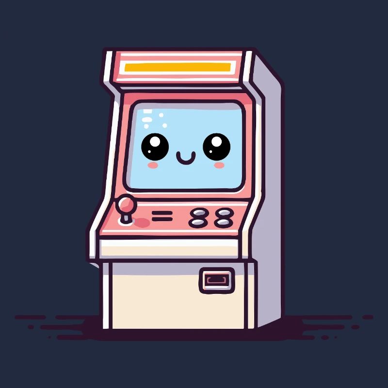 Borne d’arcade heureuse