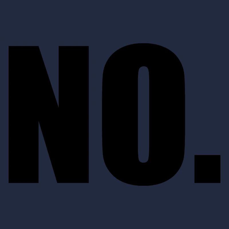 No