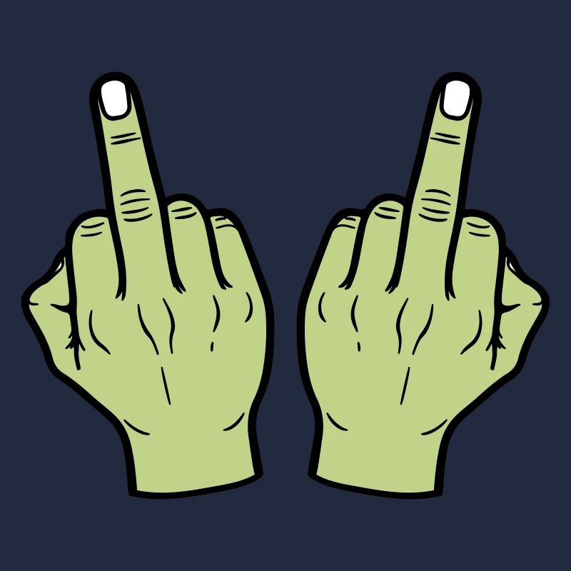 Mittelfinger Hand