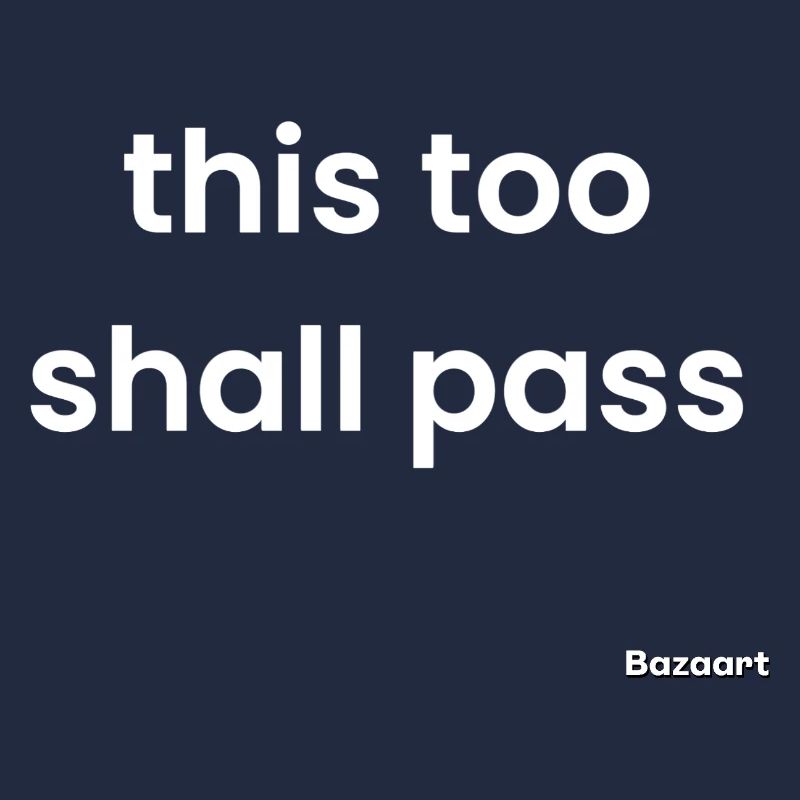 Auch das wird vorübergehen