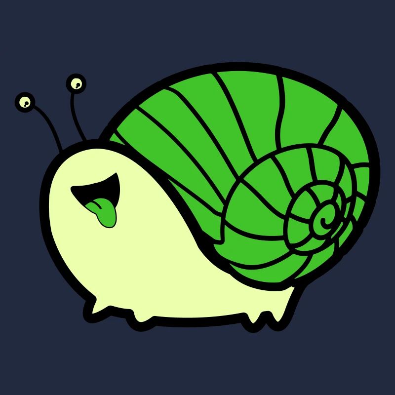 Bande dessinée d’escargot