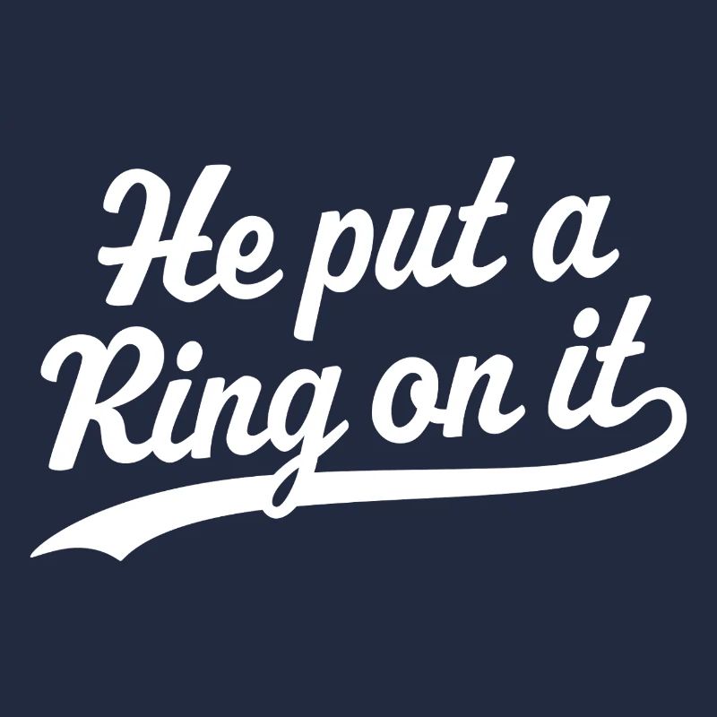 Er steckte einen Ring daran