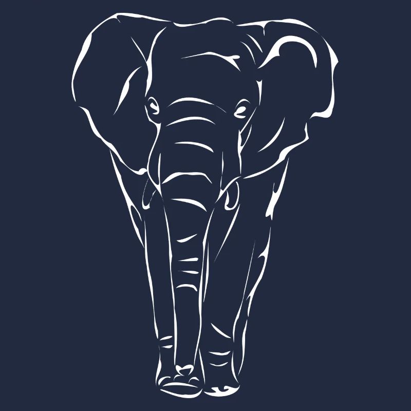 Elephant white