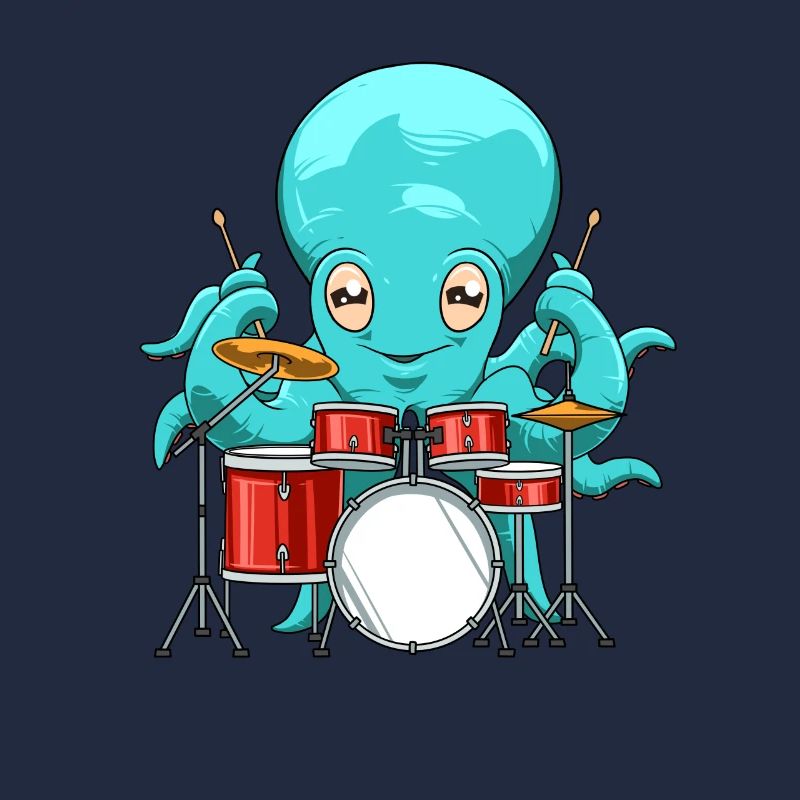 Squid Drummer