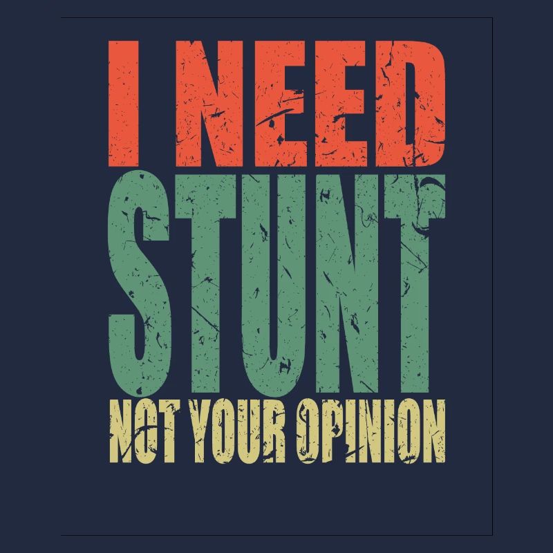 Stunt dicendo divertente