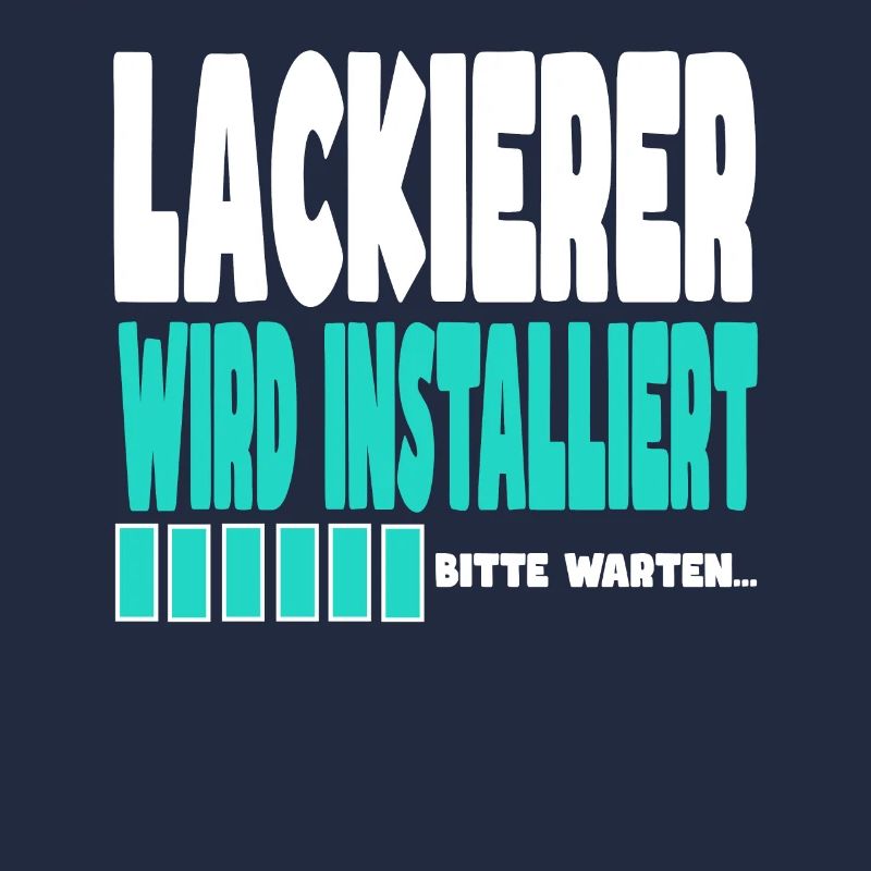 Lackierer wird installiert