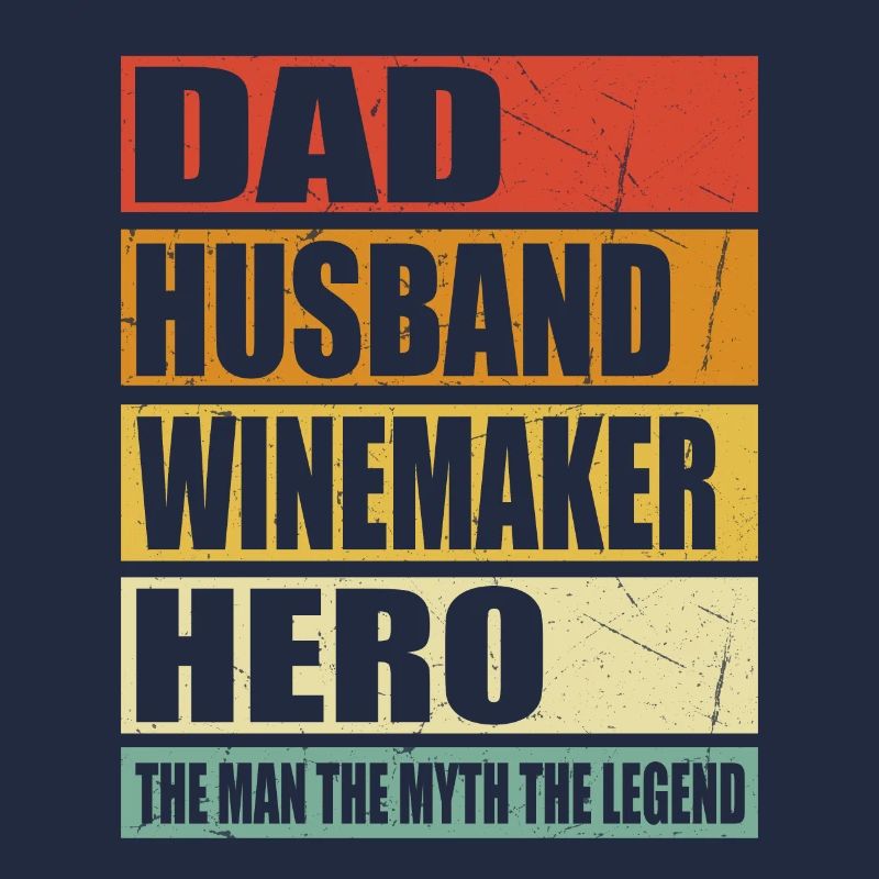 Father Husband Winemaker Held