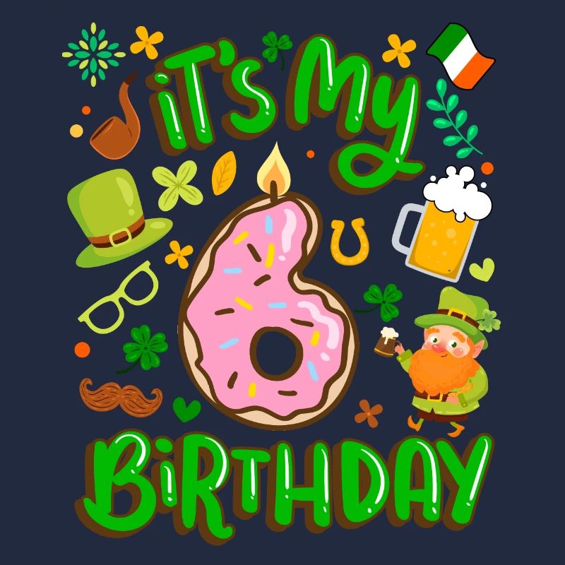 C’est mon beignet de vacances de 6 ans.