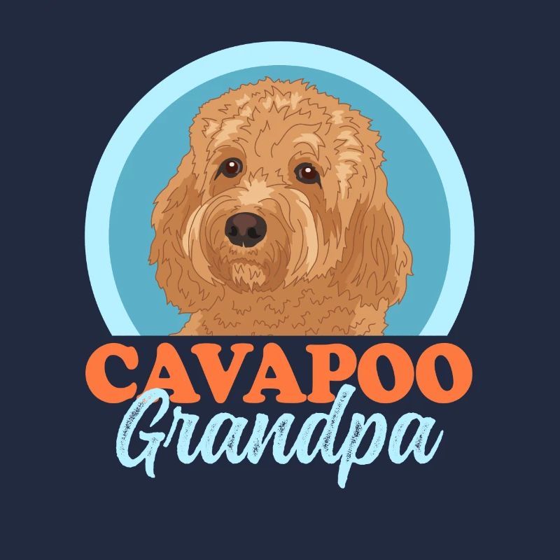 Cavapoo Grandpa Hundebesitzer Cavoodle Geschenk