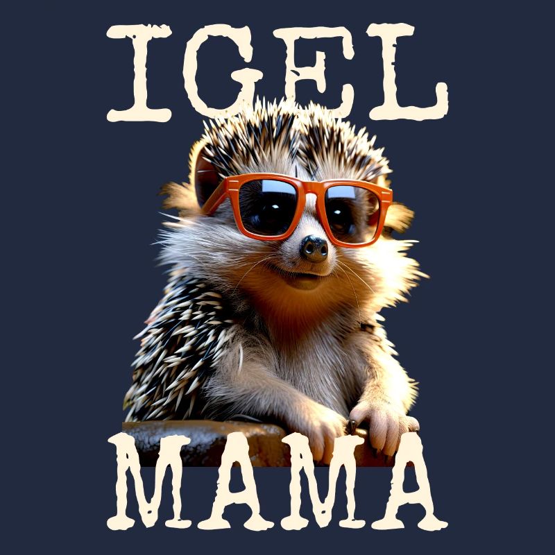 Igel Mama Mom Igelfrau Muttertag Igelmama Igel Mum