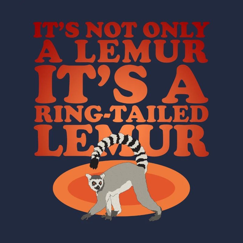 Lemur Ring-tailed lemur ringtail lemurs gift