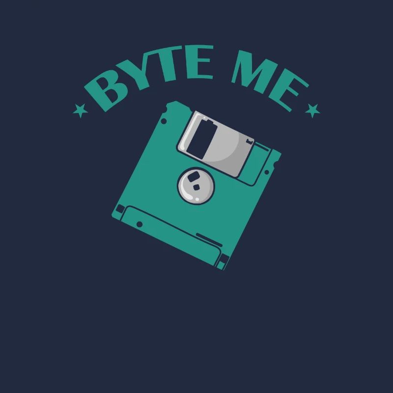 Byte me Disquette Module de mémoire rétro de disquette