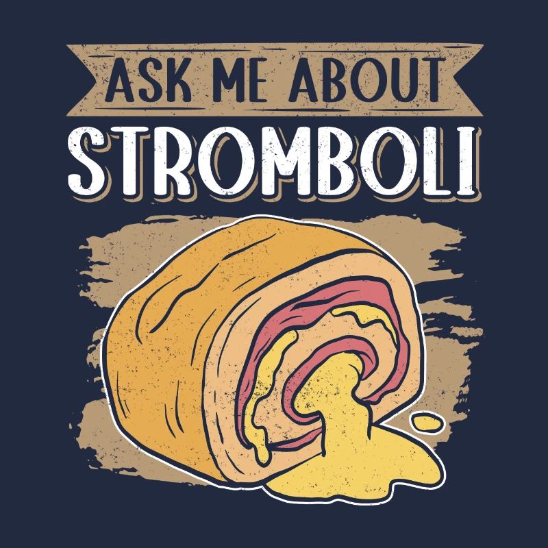 Stromboli Pizza Calzone Strombolis Geschenk