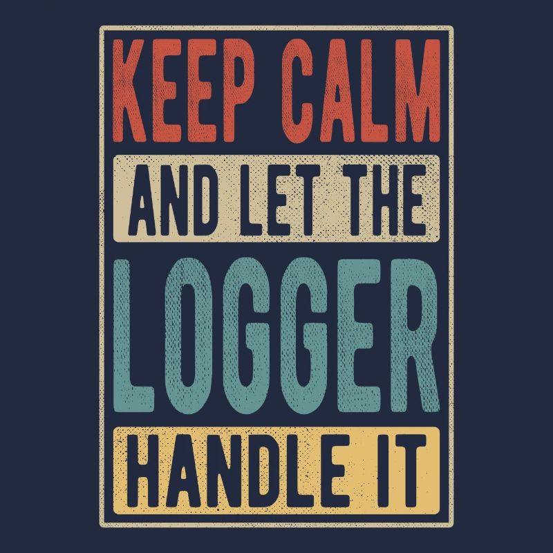 Logger Retro Geschenk