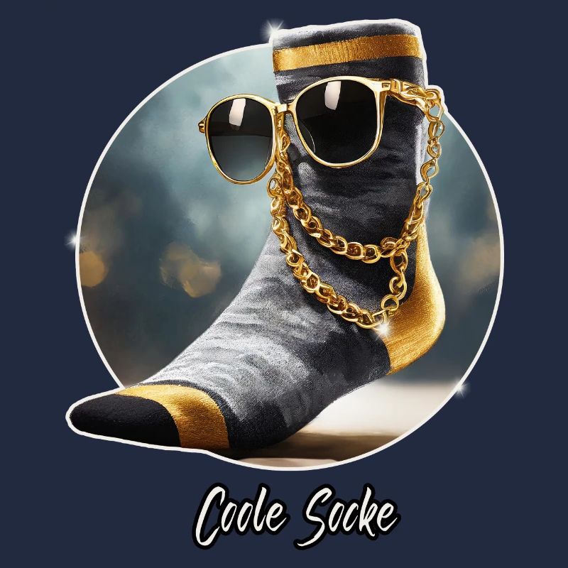 Pun ambiguous german expression – Coole Socke