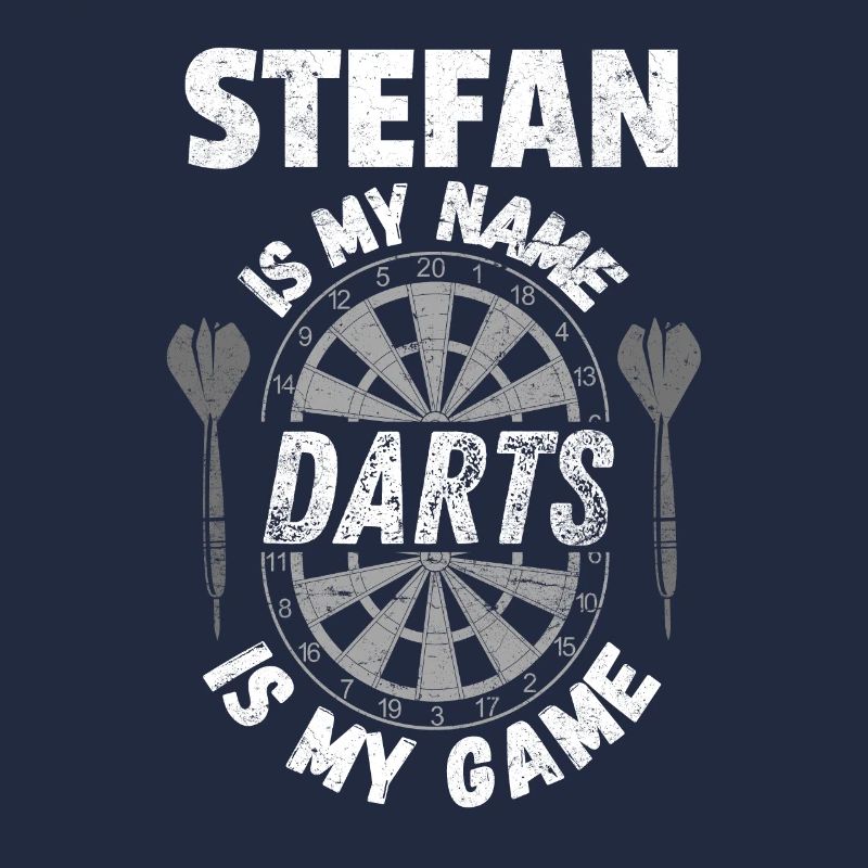 Conception de fléchettes par le nom de Stefan. Cadeaux de fléchettes