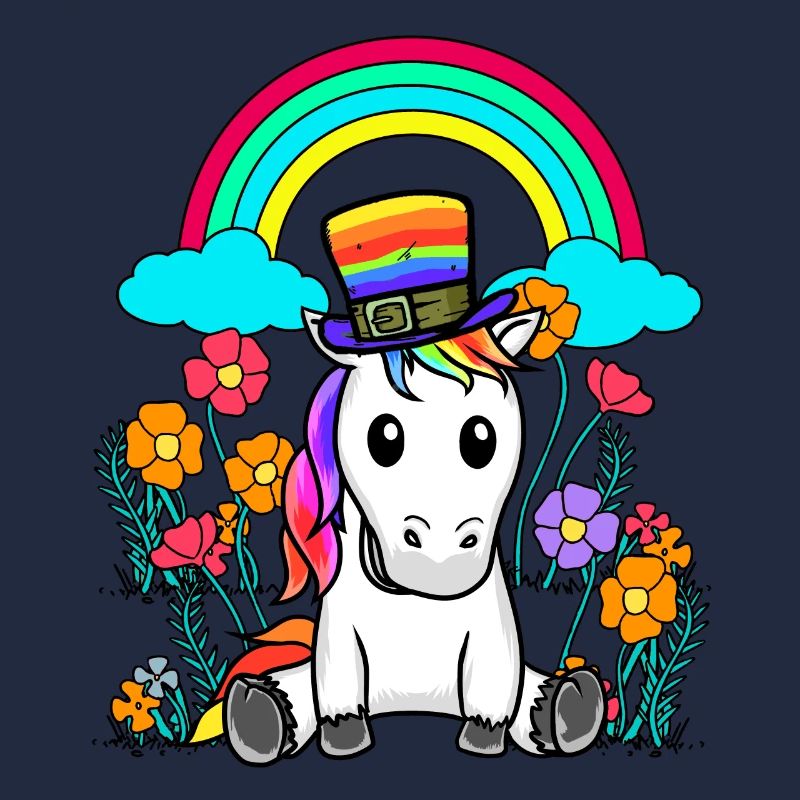 LGBT Regenbogen Einhorn Einhörner Pferd Pferde