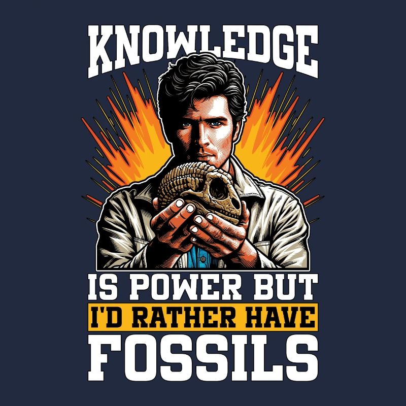 Fossil Hunter Knowledge Is Power Paleontologist