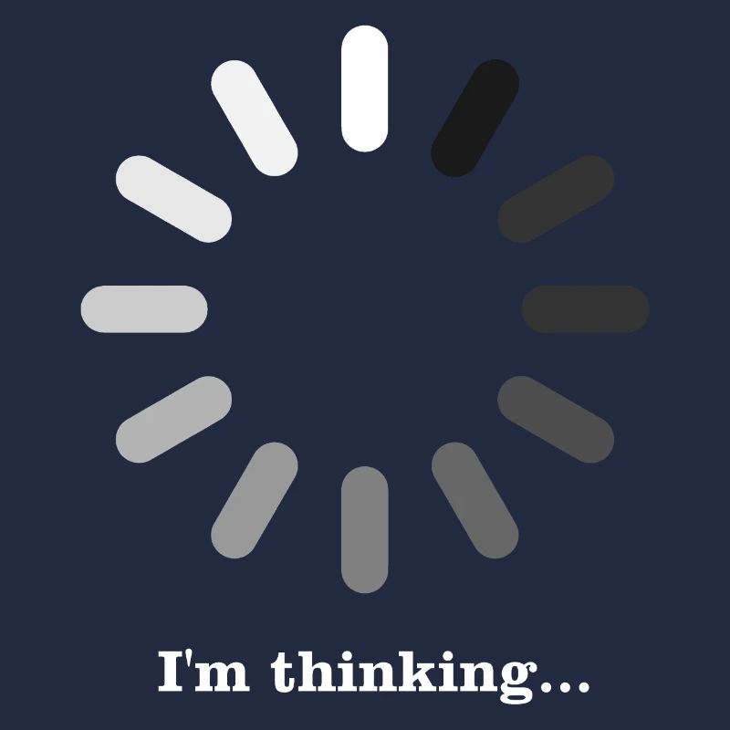 Colorful Loading Thought