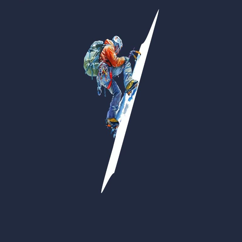 Extrem-Eiskletterer-Abenteuer Extreme Climber