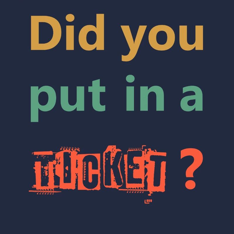 AVEZ-VOUS MIS UN TICKET – IT Admin PC Humour Blagues