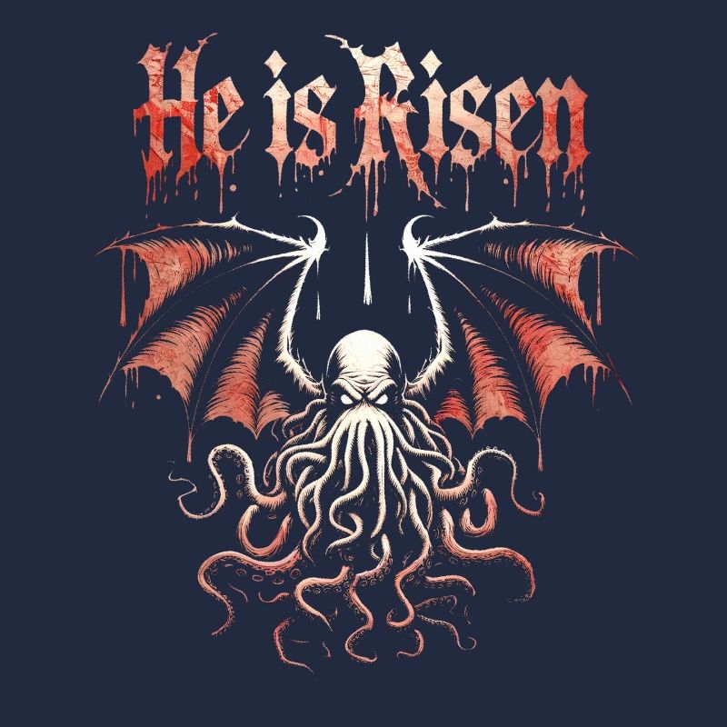 Cthulhu, He Is Risen, Vintage Cthulhu