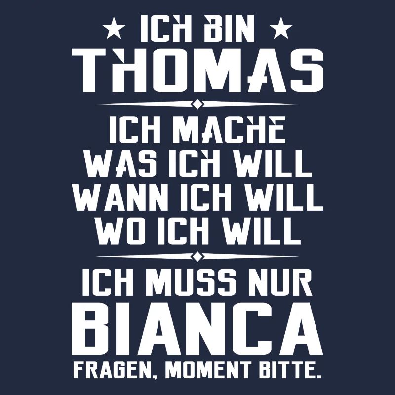 Ich bin Thomas und mache was ich will | Sarkasmus
