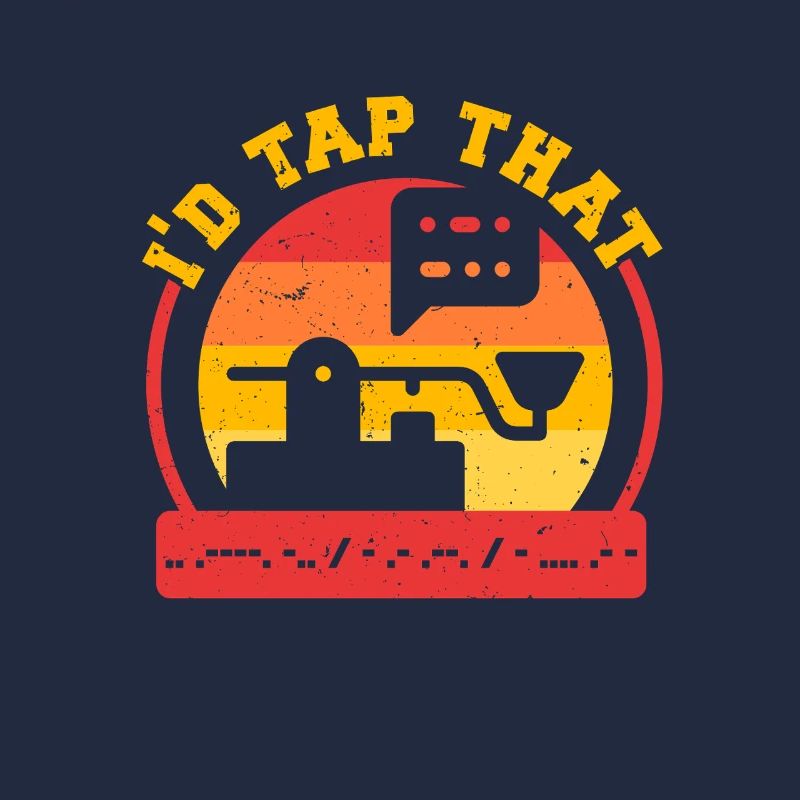 Morsecode Morse Code I'd Tap That