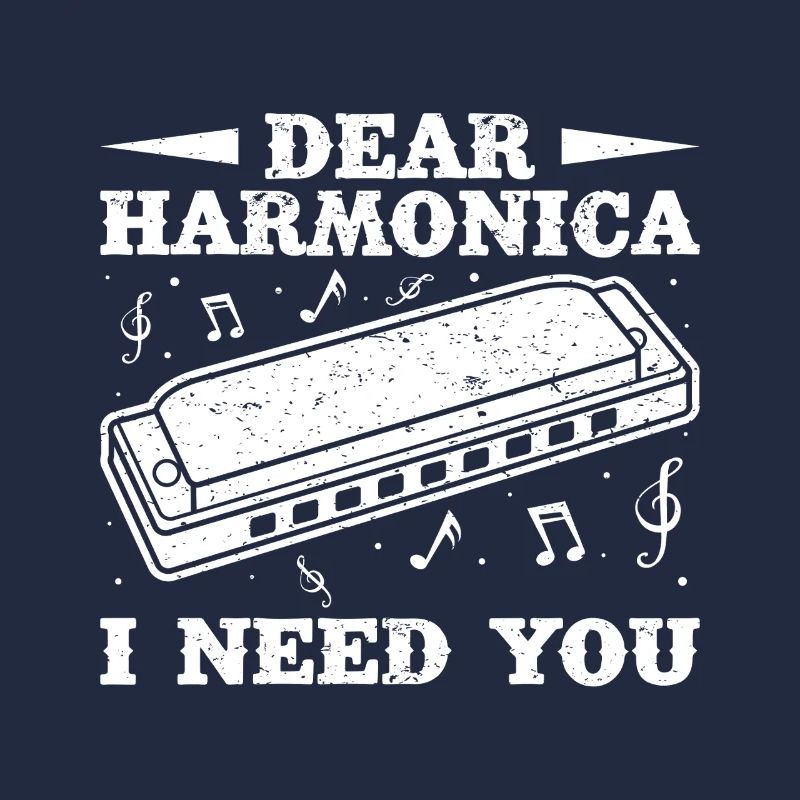 Harmonica Musican I Need You Harmonica