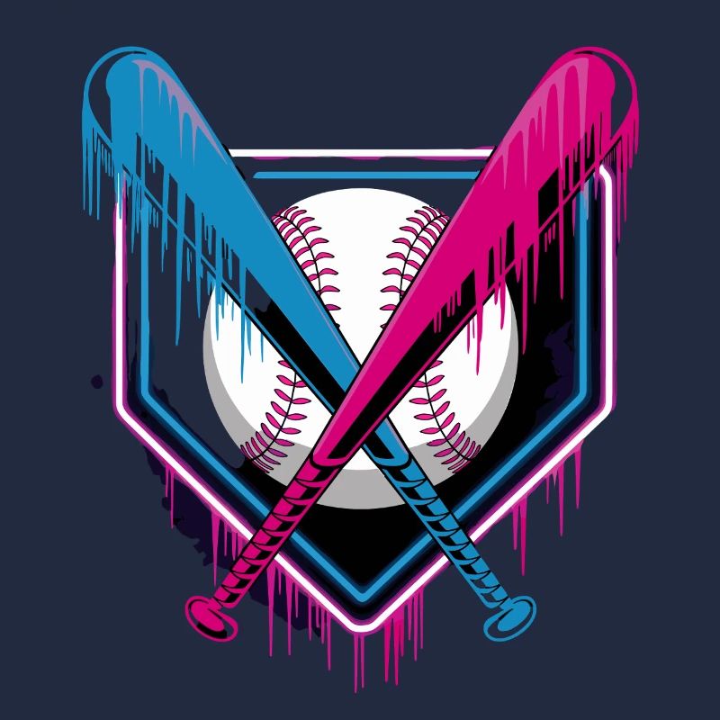 Baseball Passion Neon Style