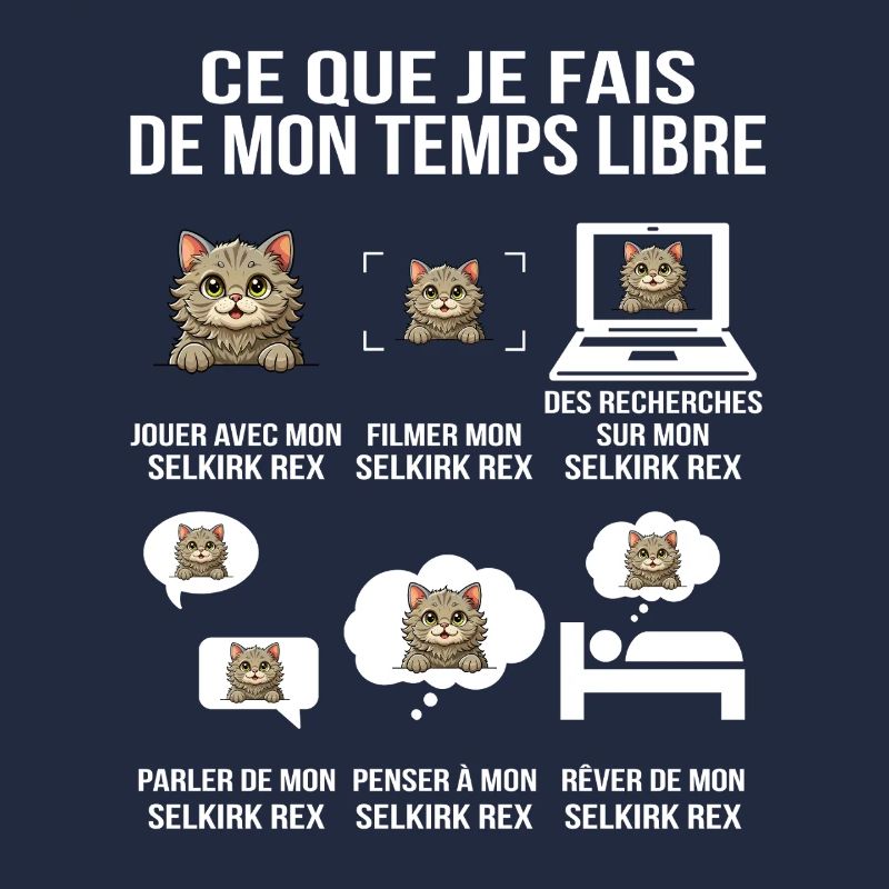 Ce que je fais de mon temps libre selkirk rex
