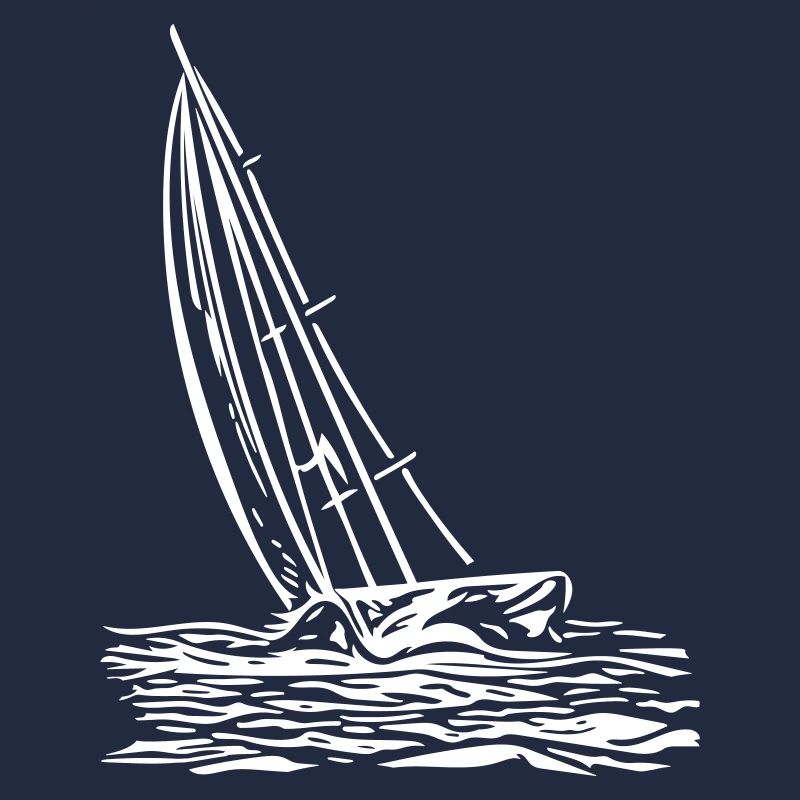 Segelboot am Wind