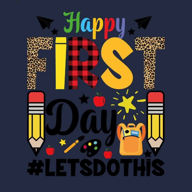 Joyeux Premier Jour D'école