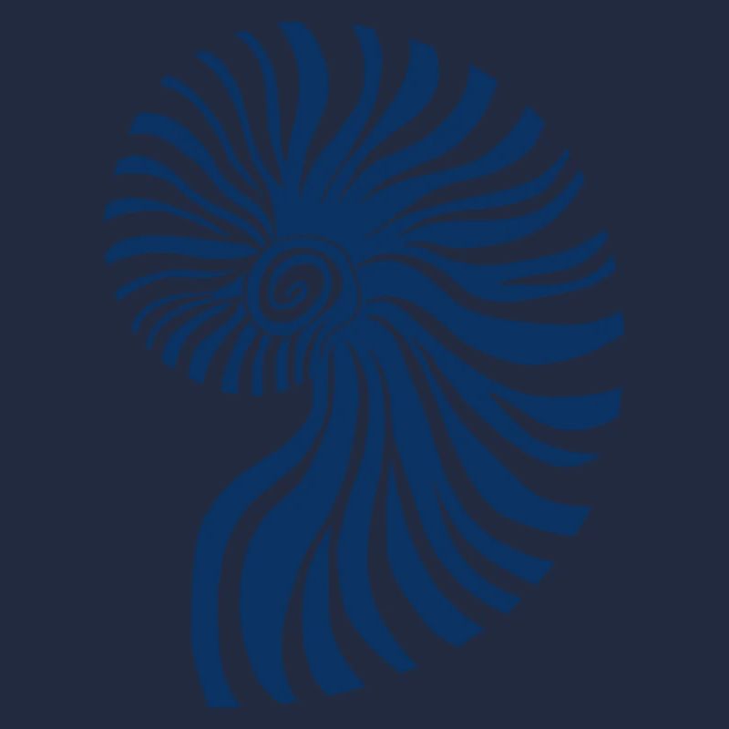 Blauer Ammonit