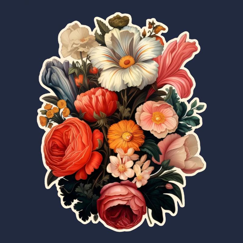 Bouquet de fleurs coloré