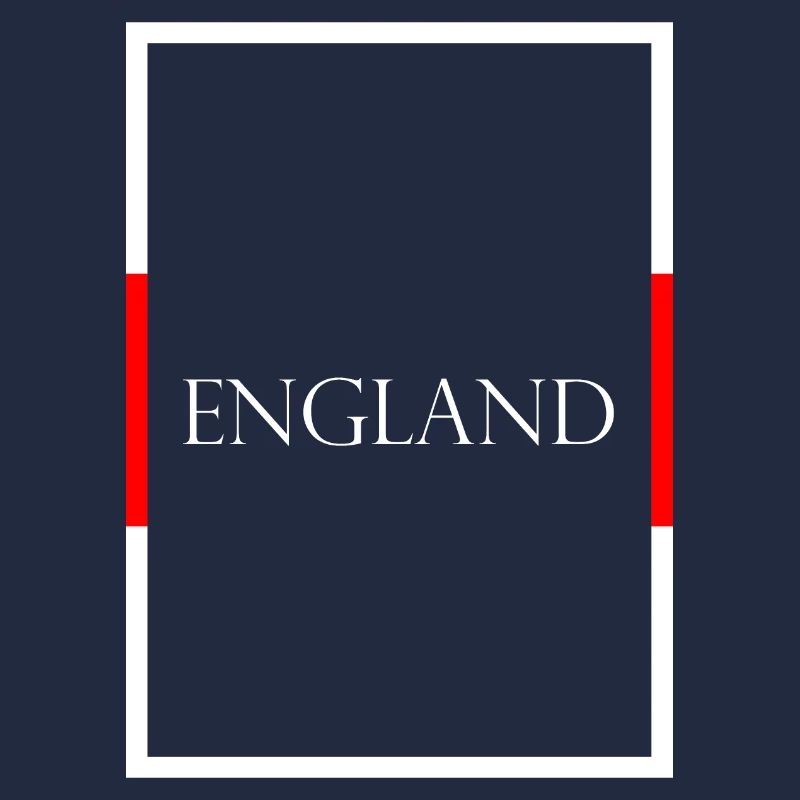 Angleterre, Royaume-Uni, Lettrage de déclaration avec drapeau