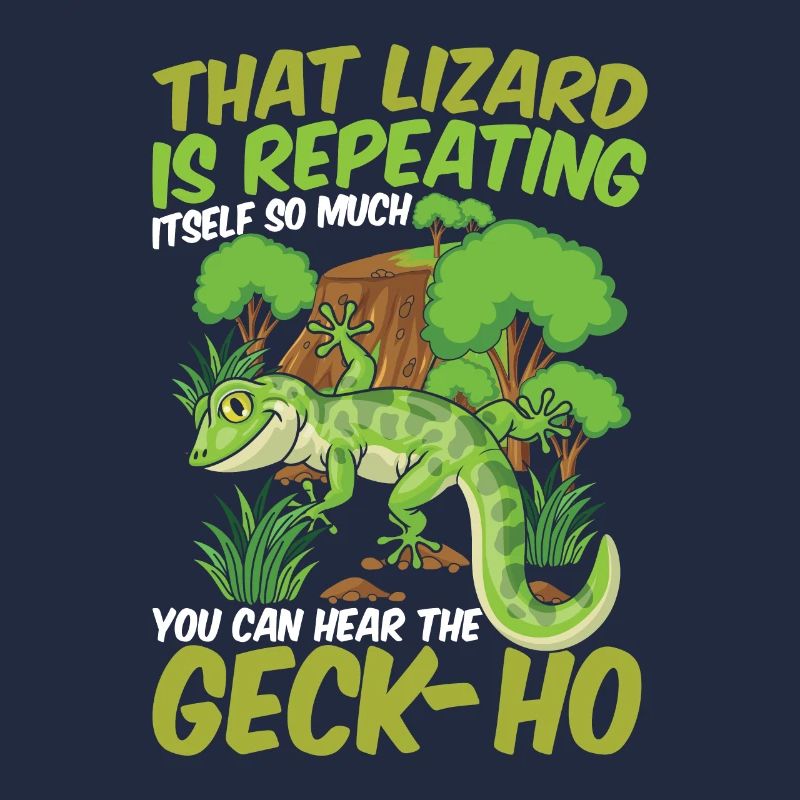 Lizard Is Repeating Itself So Much You Can Hear